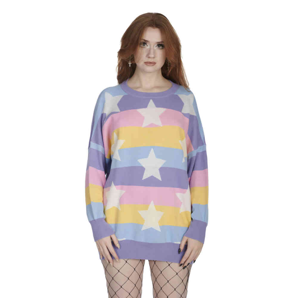 Banned - Momo Gebreide trui - Multicolours